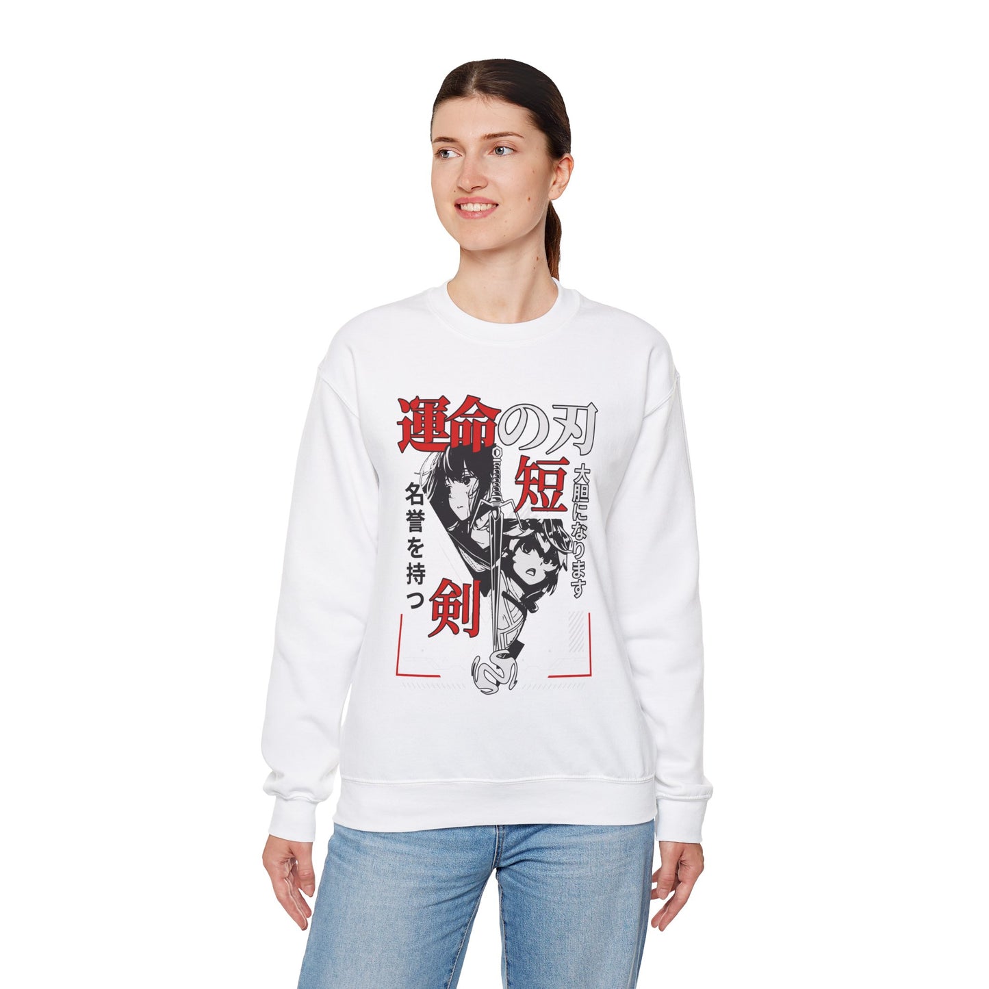 Sweatshirt en coton épais Japanese | Sweatshirt Femme