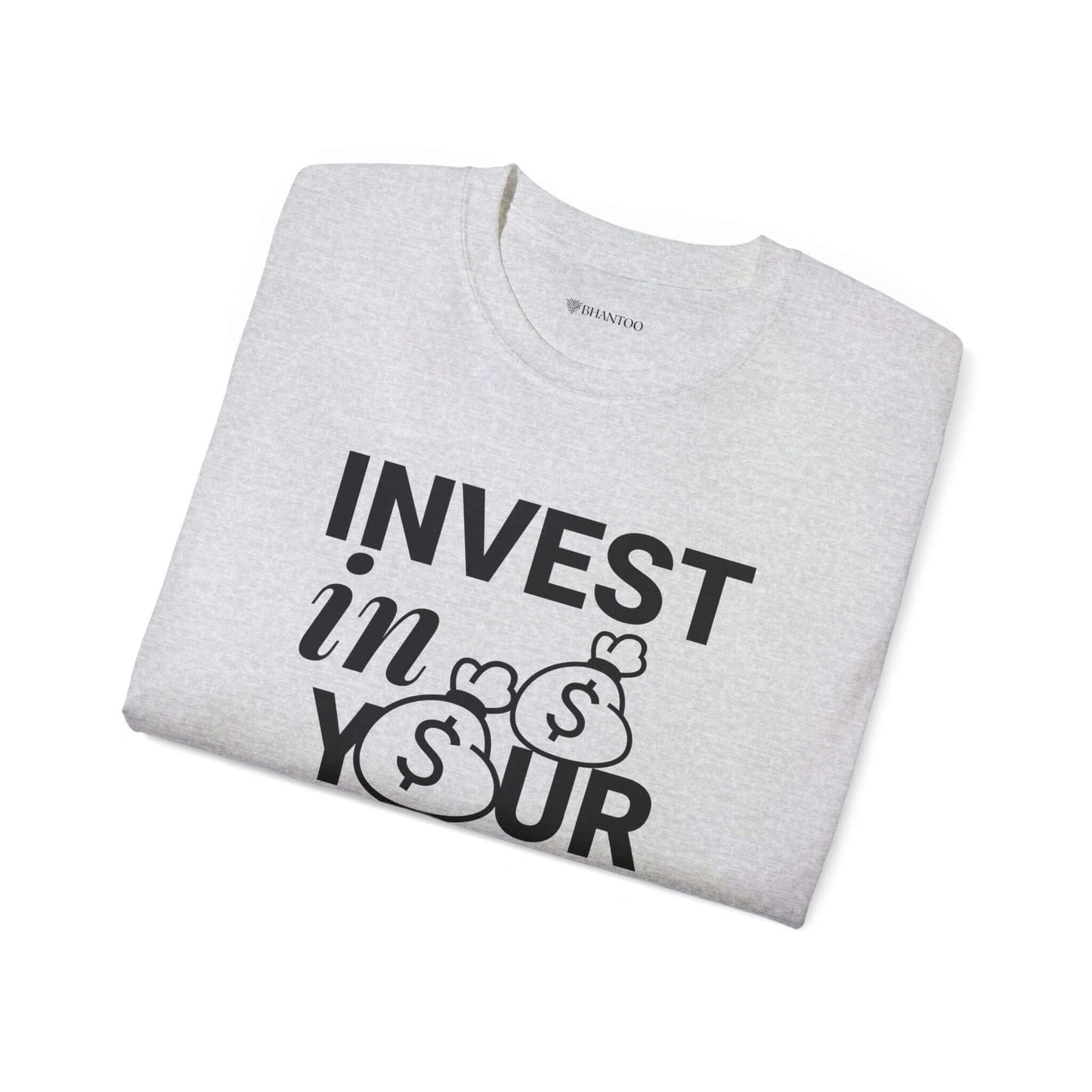 T-shirt imprimé Invest in yourself en ultra coton | T-shirt Homme