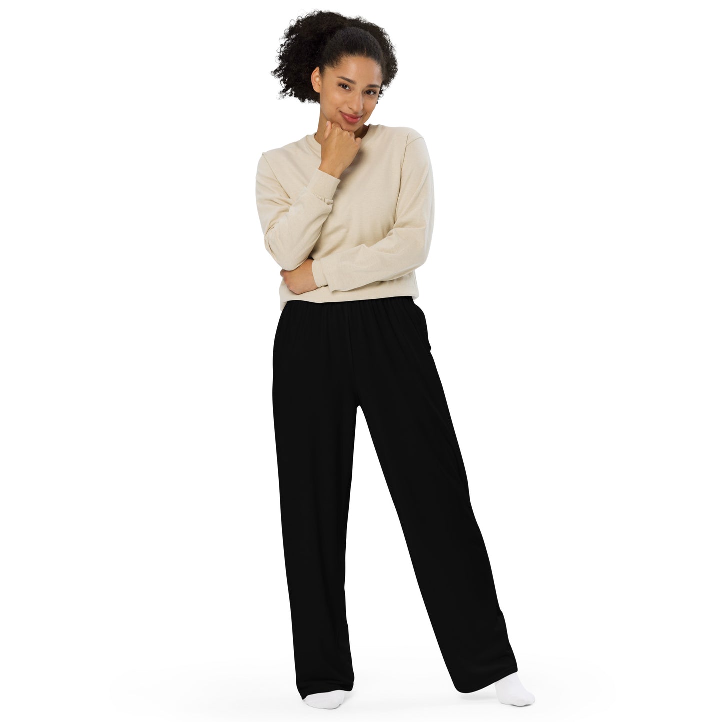 Pantalon large Jerkins Unisexe Noir