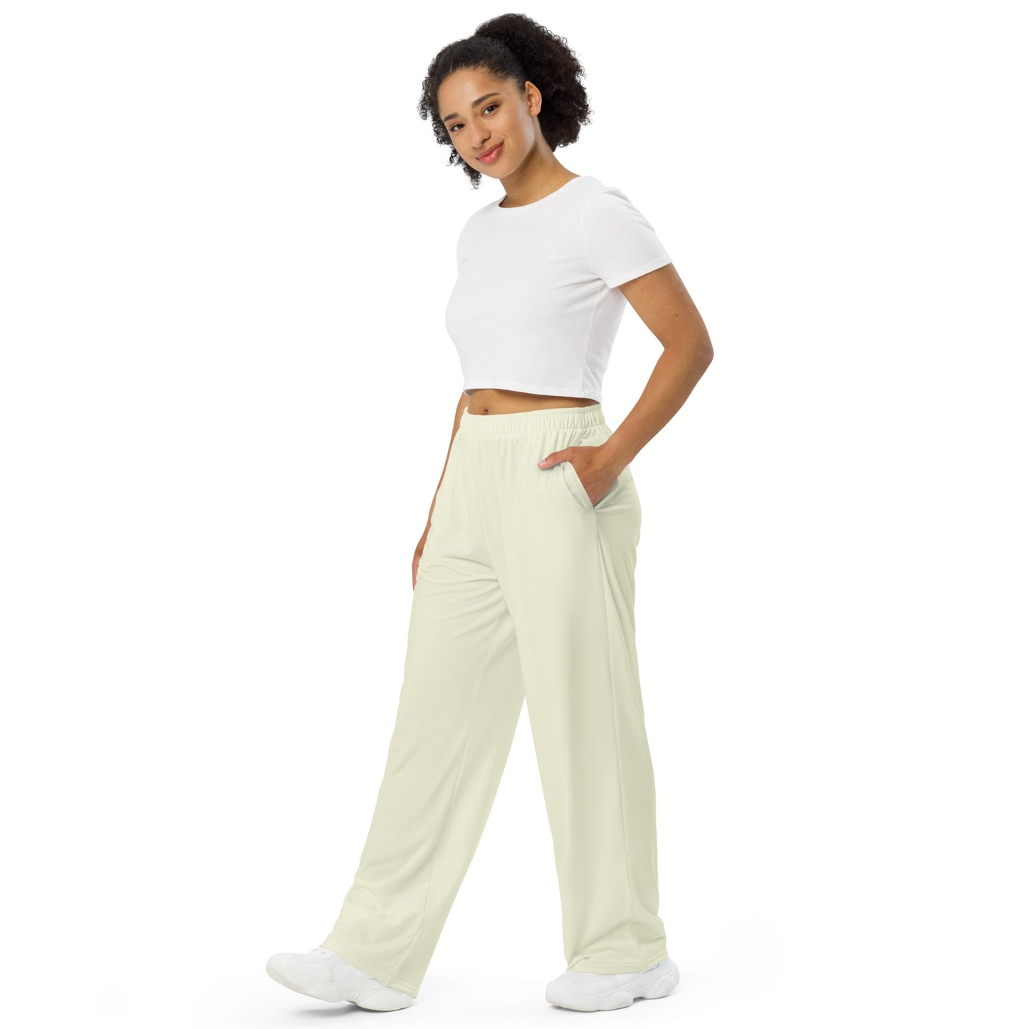 Pantalon large Jerkins Unisexe Beige