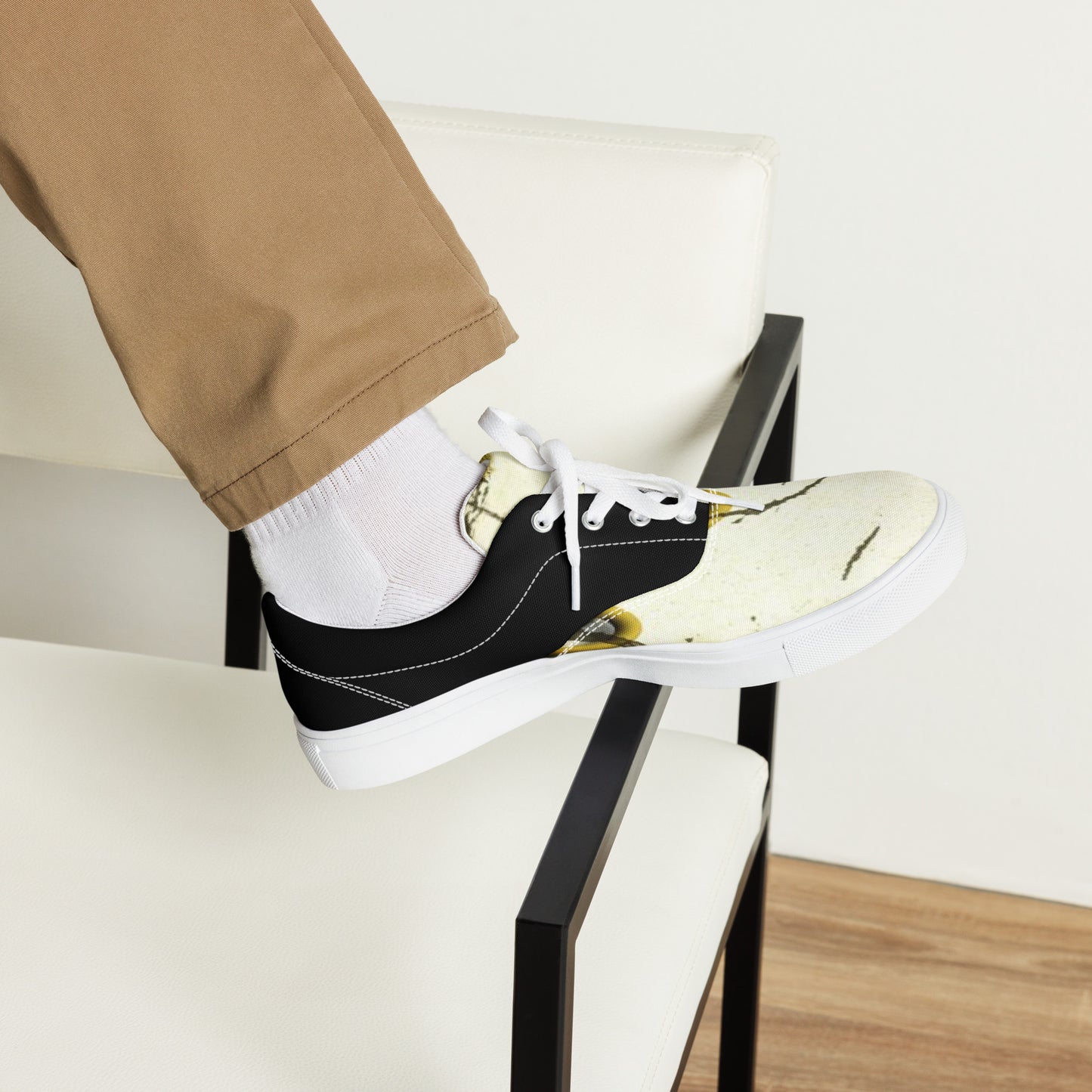 Tennis en toile avec lacets homme Lorenzi | Baskets Homme