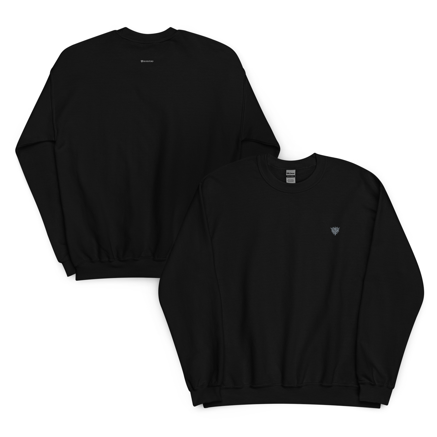 Sweatshirt en coton épais Noir | Sweatshirt Unisexe