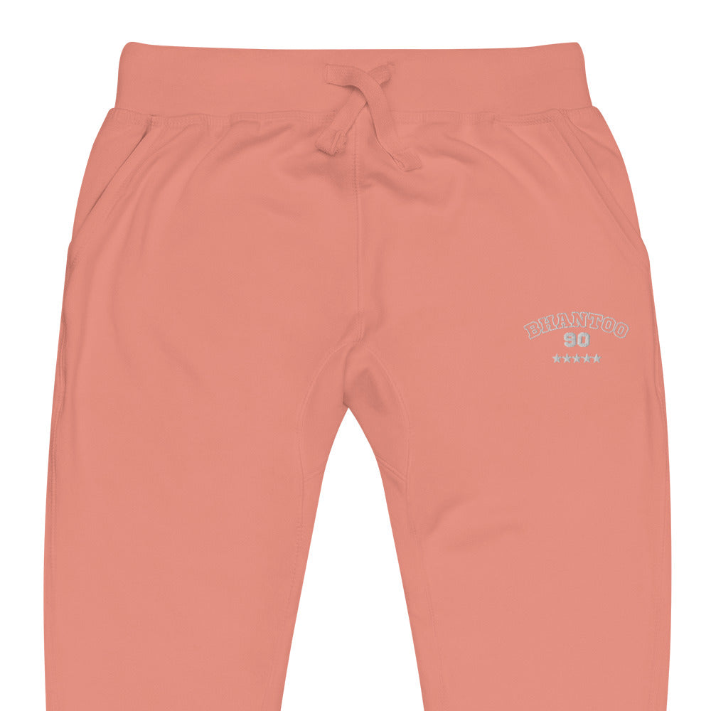 Salmon Fleece Sweatpants | Unisex Jogging Pants