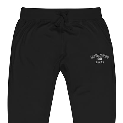 Pantalon de survêtement en polaire Noir | Pantalon de Jogging Unisexe